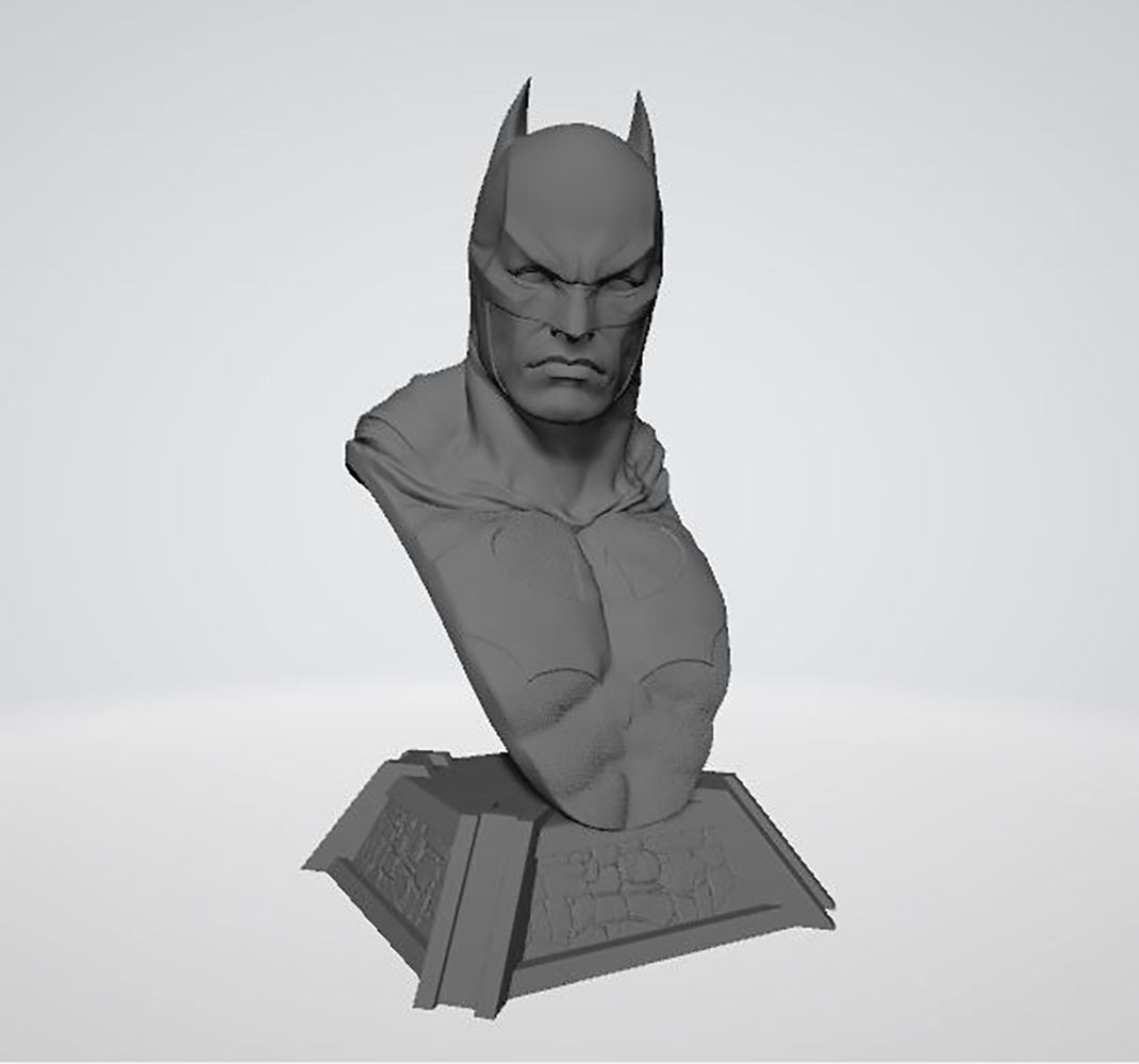 Batman Bust D Printing Model Stl