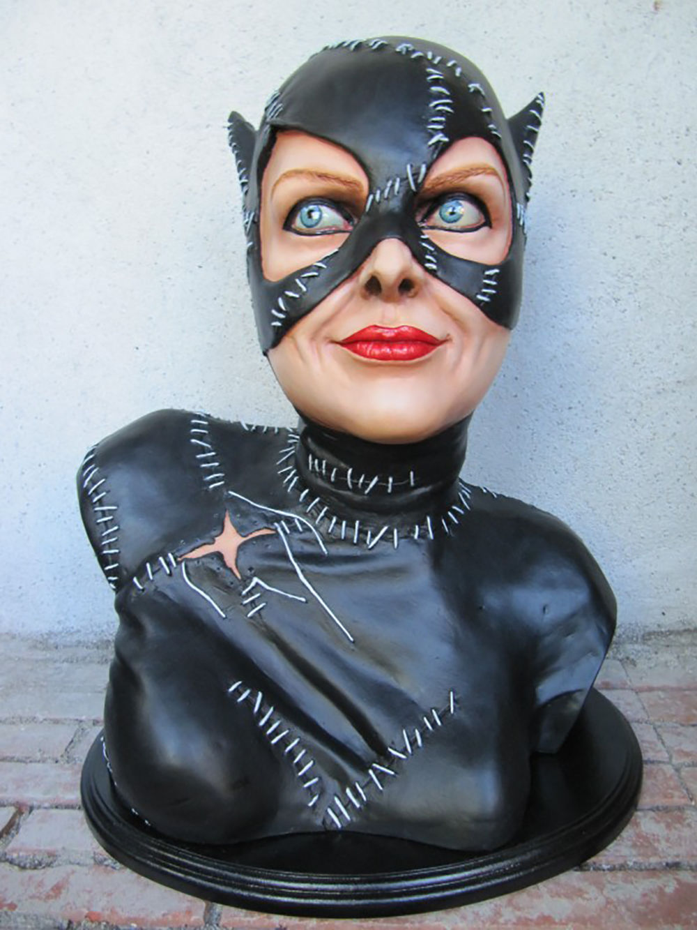 Catwoman Bust D Model Ready To Print