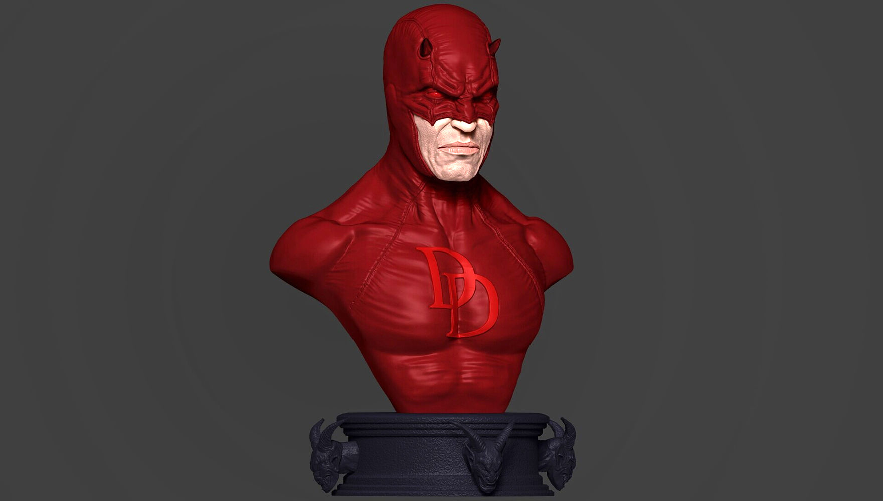 Daredevil Bust D Printing Model Stl