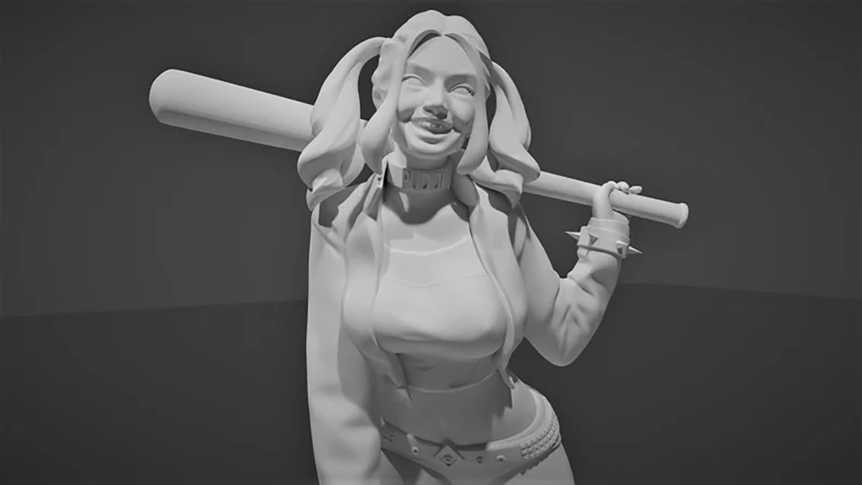 Harley Quinn Stl D Print Model