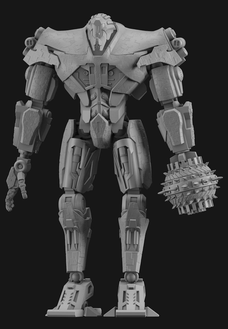 Pacific Rim Titan Redeemer D Printing Model Stl