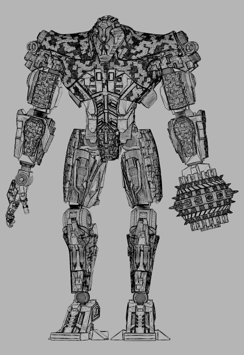 Pacific Rim Titan Redentor Modelo De Impresi N D Stl