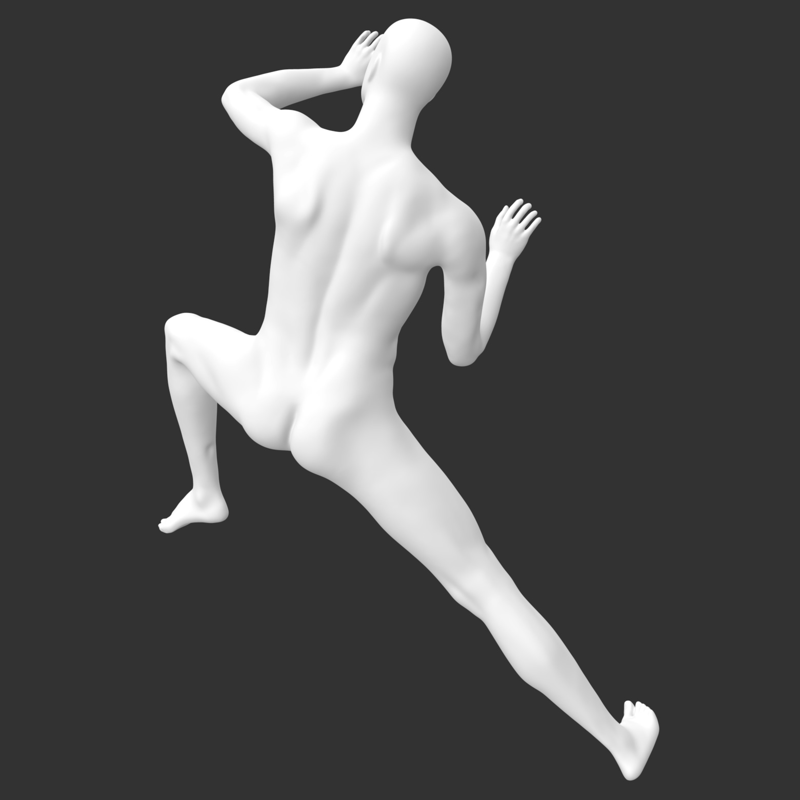 Horolezecké mužské figuríny 3d tiskový model