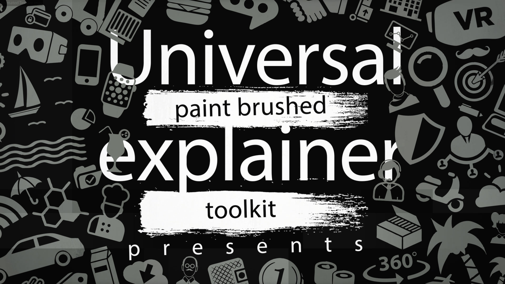 universal paint brushed explainer toolkit