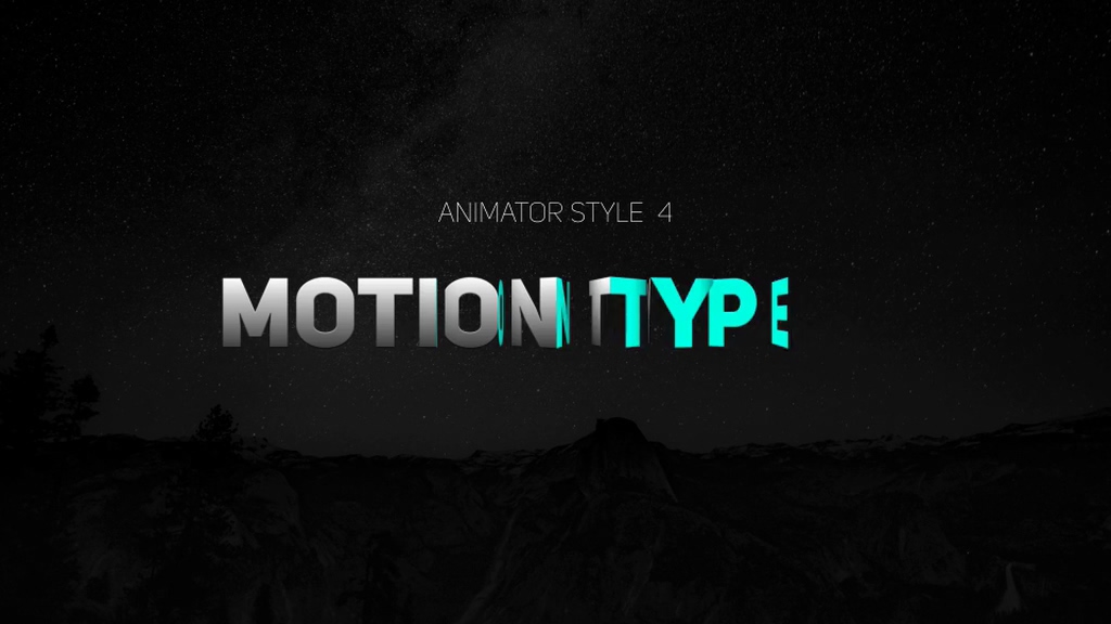motion type text animator