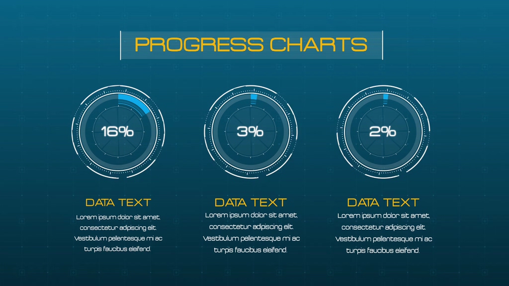 pachet infografic hud