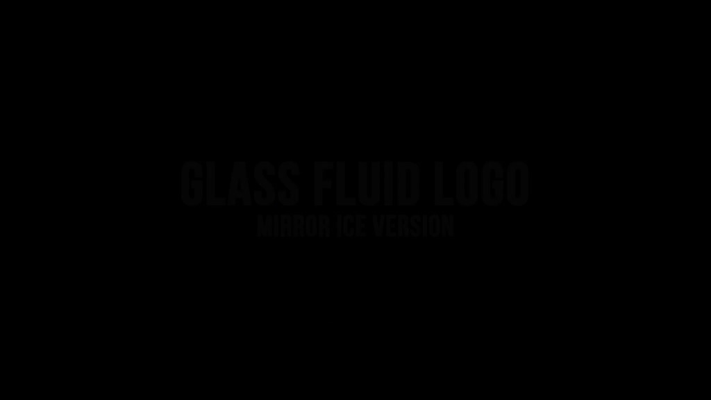 Glasflüssigkeit Logo enthüllen