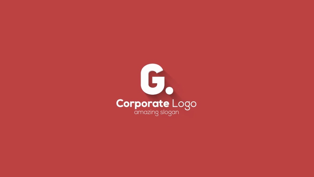 Logotipo 3D mínimo e rápido