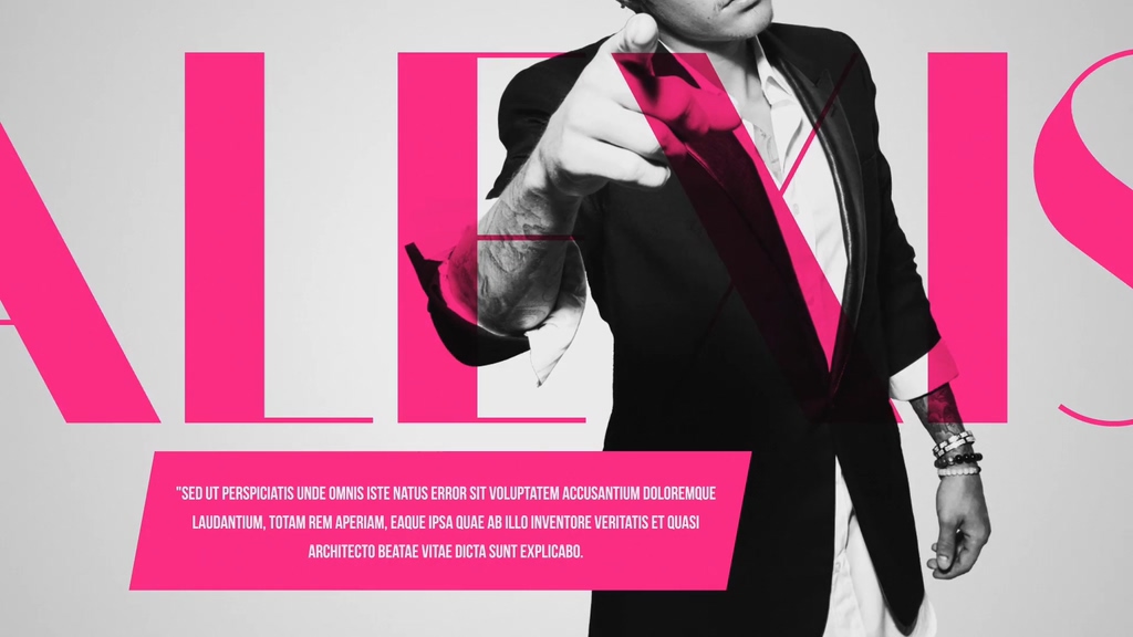 Fashion magazine radio column header