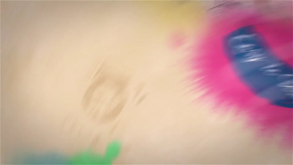 Watercolor video slide