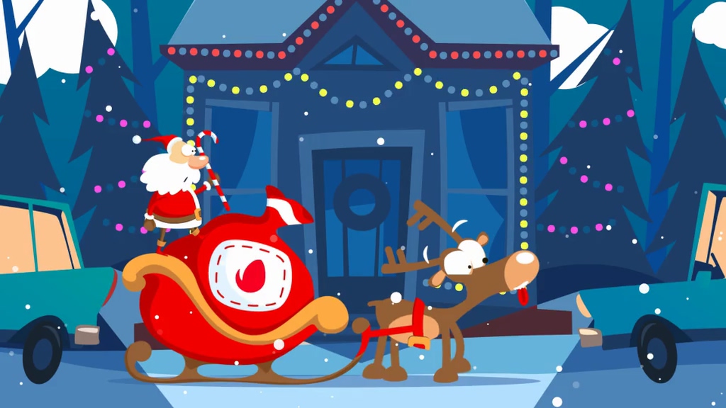 Cartoon Weihnachten Header