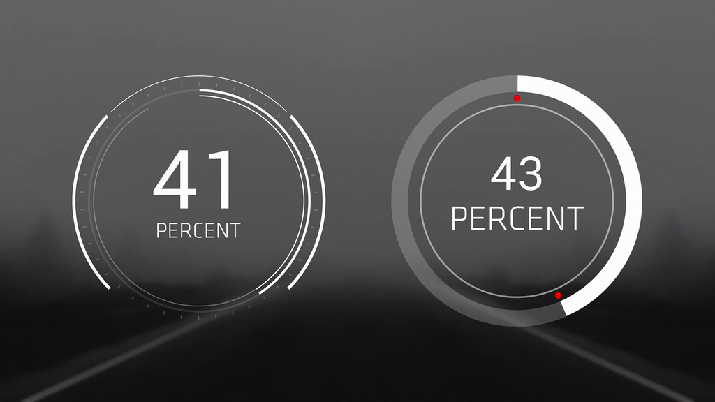 Simple infographic animation elements