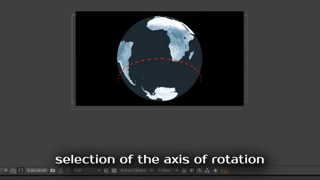 Earth Rotation Zoom Servisi Animasyon Paketi