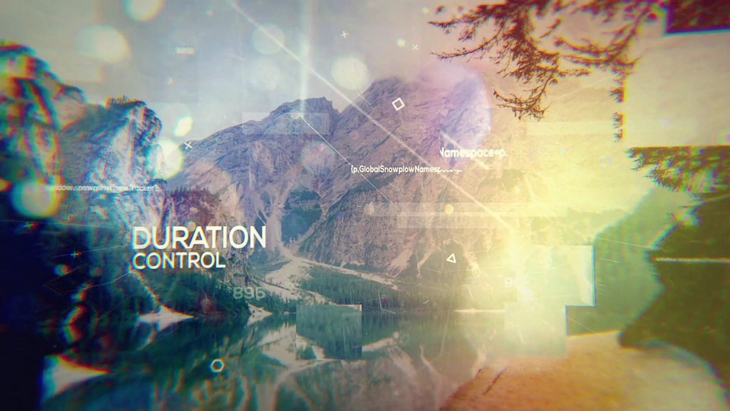 Diapositive de parallaxe de transition de polygonisation