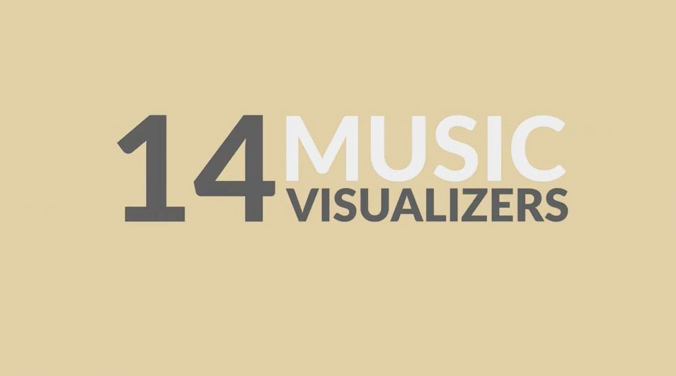 14种音乐可视化效果AE模板代做输出