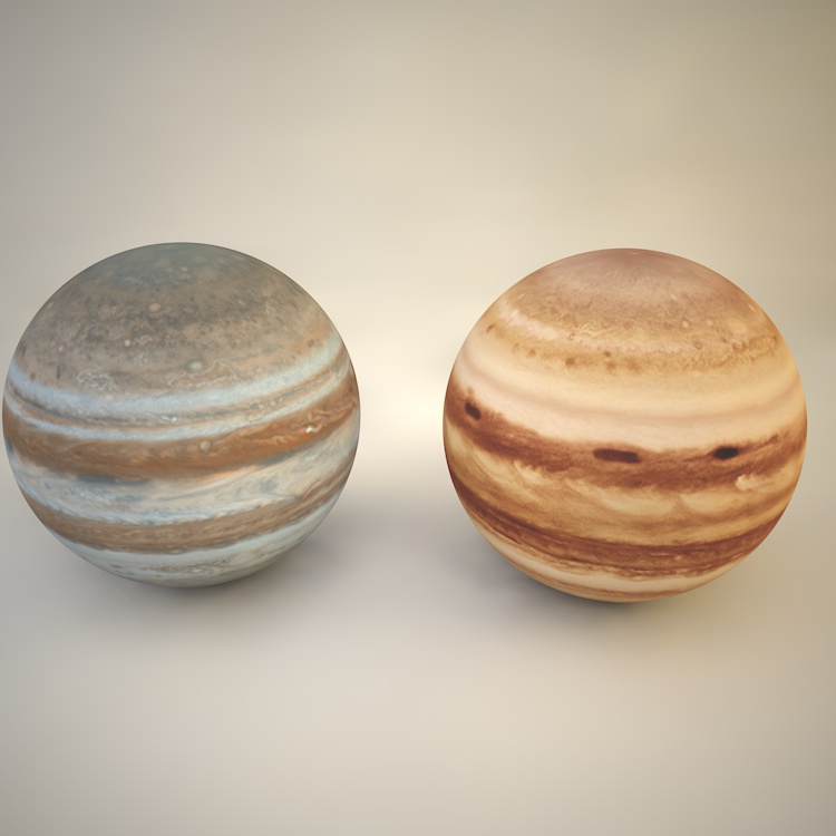 Jupiter 3d model