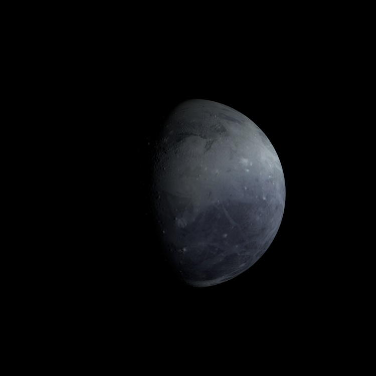 Pluto 3d model