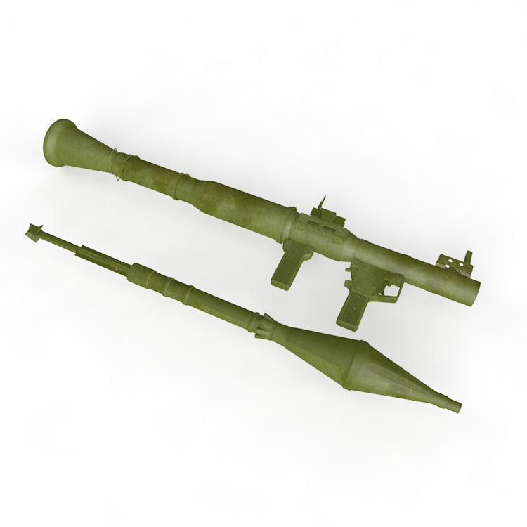RPG våpen 3d modell