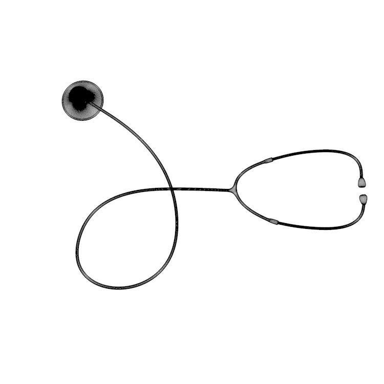 stethoscope 3d model