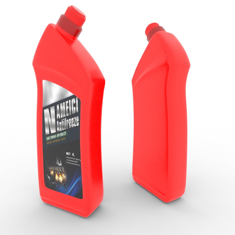 Bottle Package Mockup 3d model
