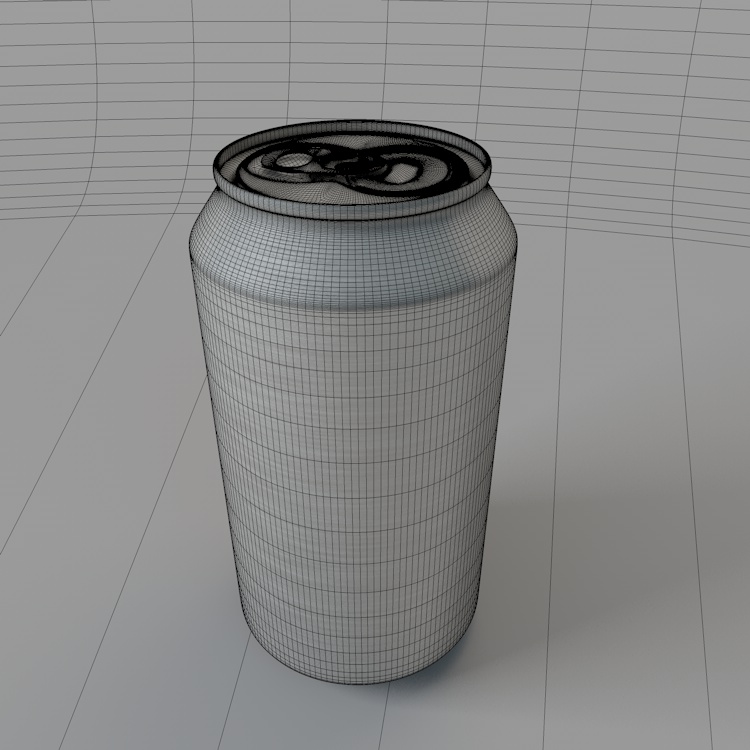 Drink cans 3d model