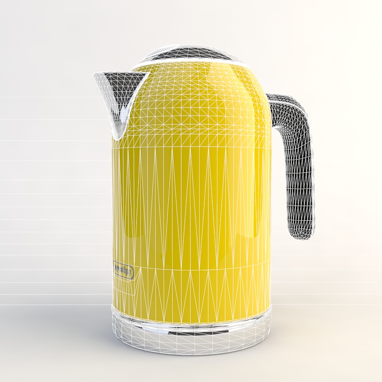 Electric kettle 3d model