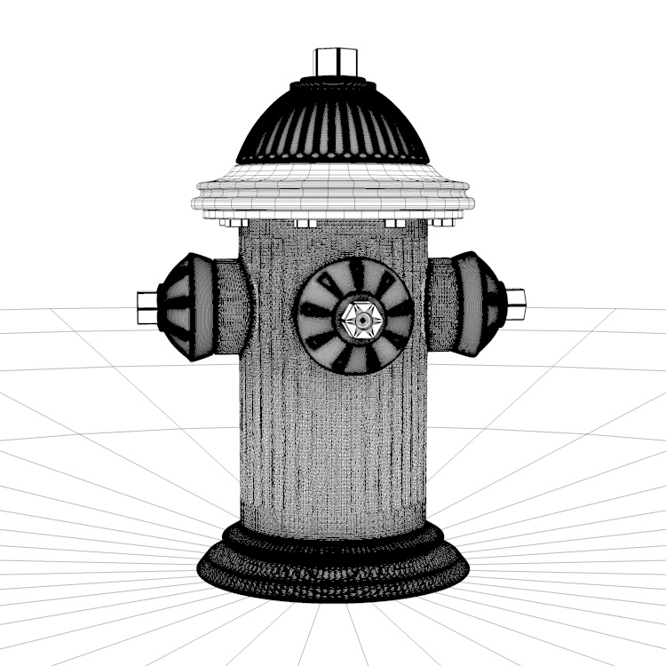 Fire hydrant 3d model