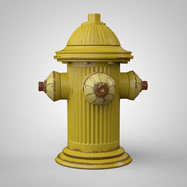 Fire hydrant 3d model