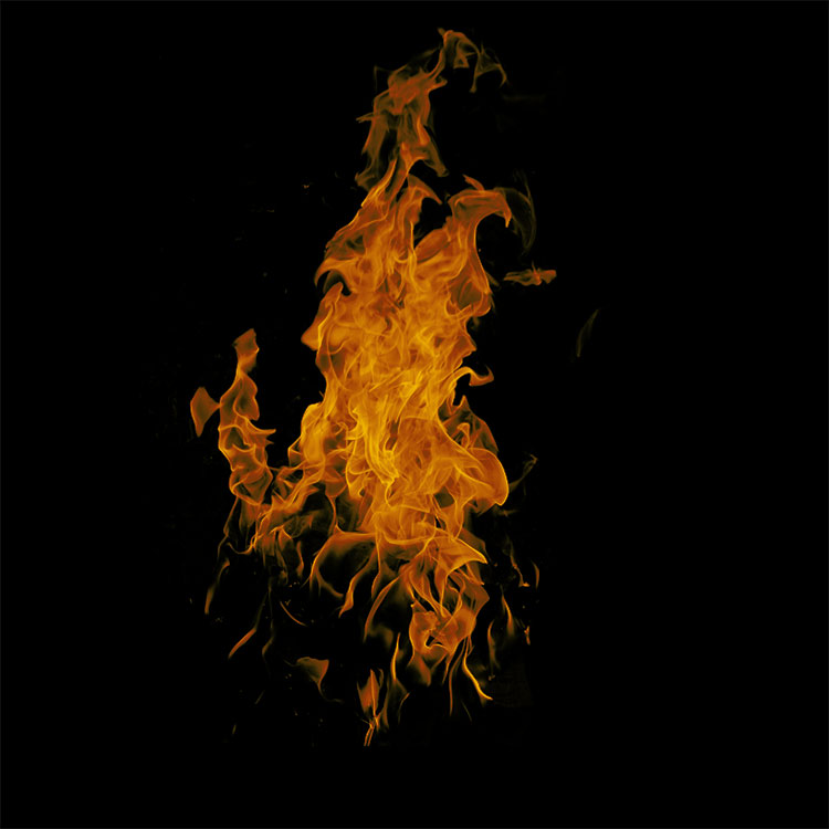 Realistic High Resolution Fire Flame Brushes