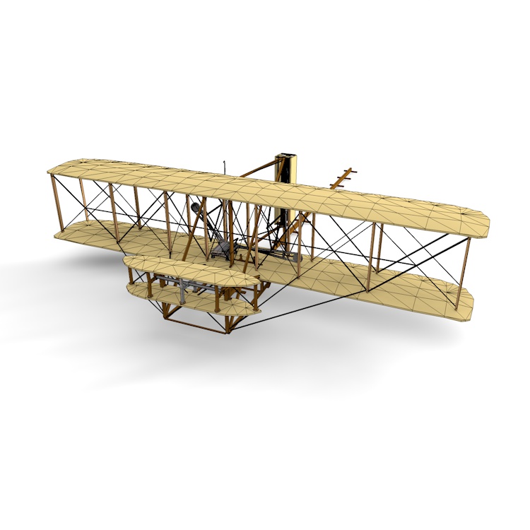 Glider 3d model