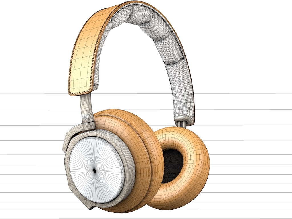 Headphones 3d model
