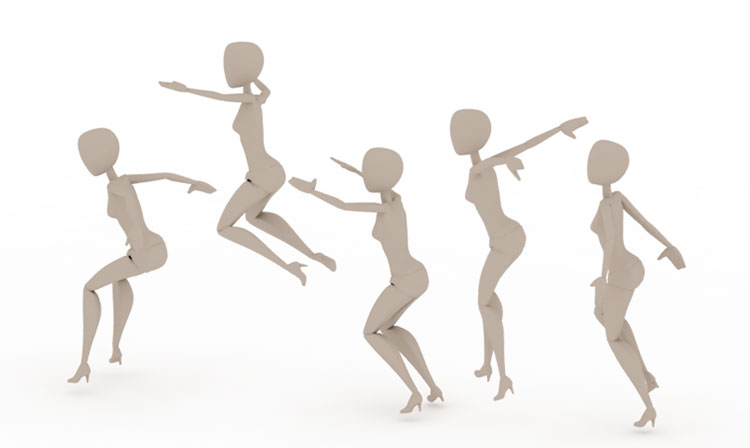 Săriți peste obstacolele de sărituri în picioare în picioare lungă salt bip sportiv