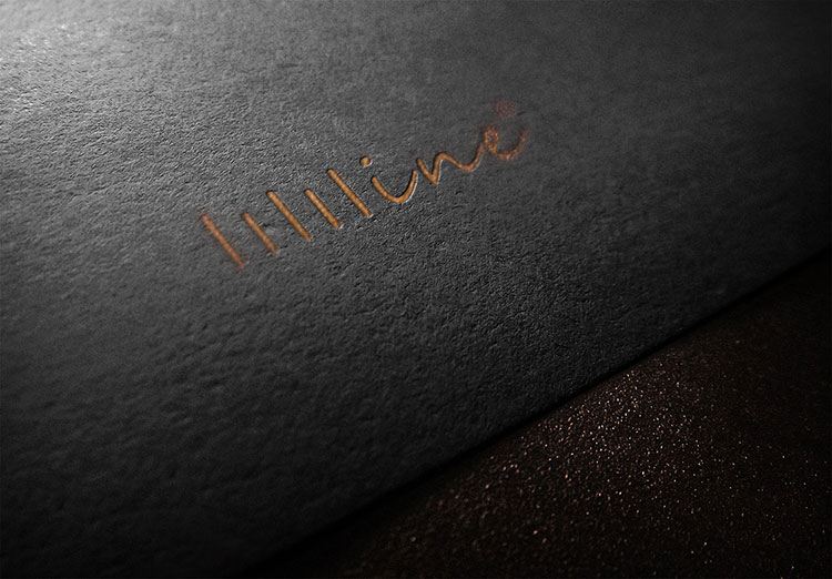 Photorealistic Logo Leather Mock Up