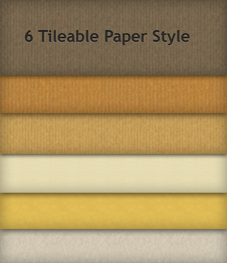 Tillable Paper PS Layers Style
