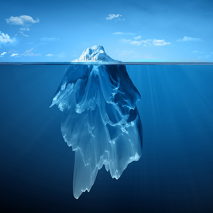 La punta del iceberg