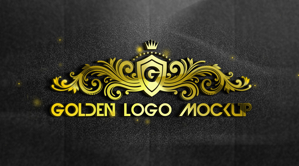 Download Golden Mockup. llllline