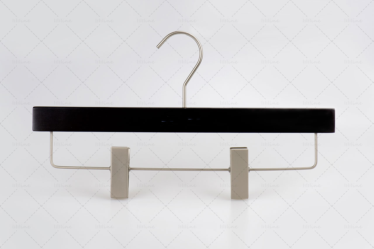 Black plastic hanger photo