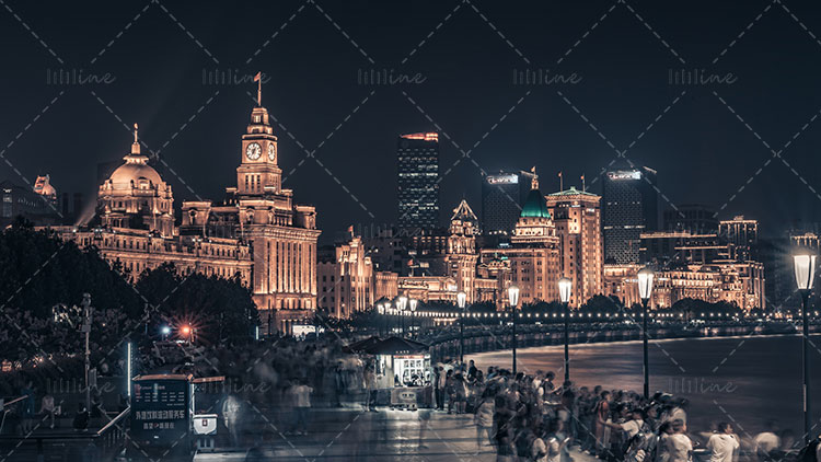 Shanghai Bund Nightscape