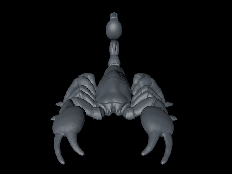 Модель 3D-модели Scorpion