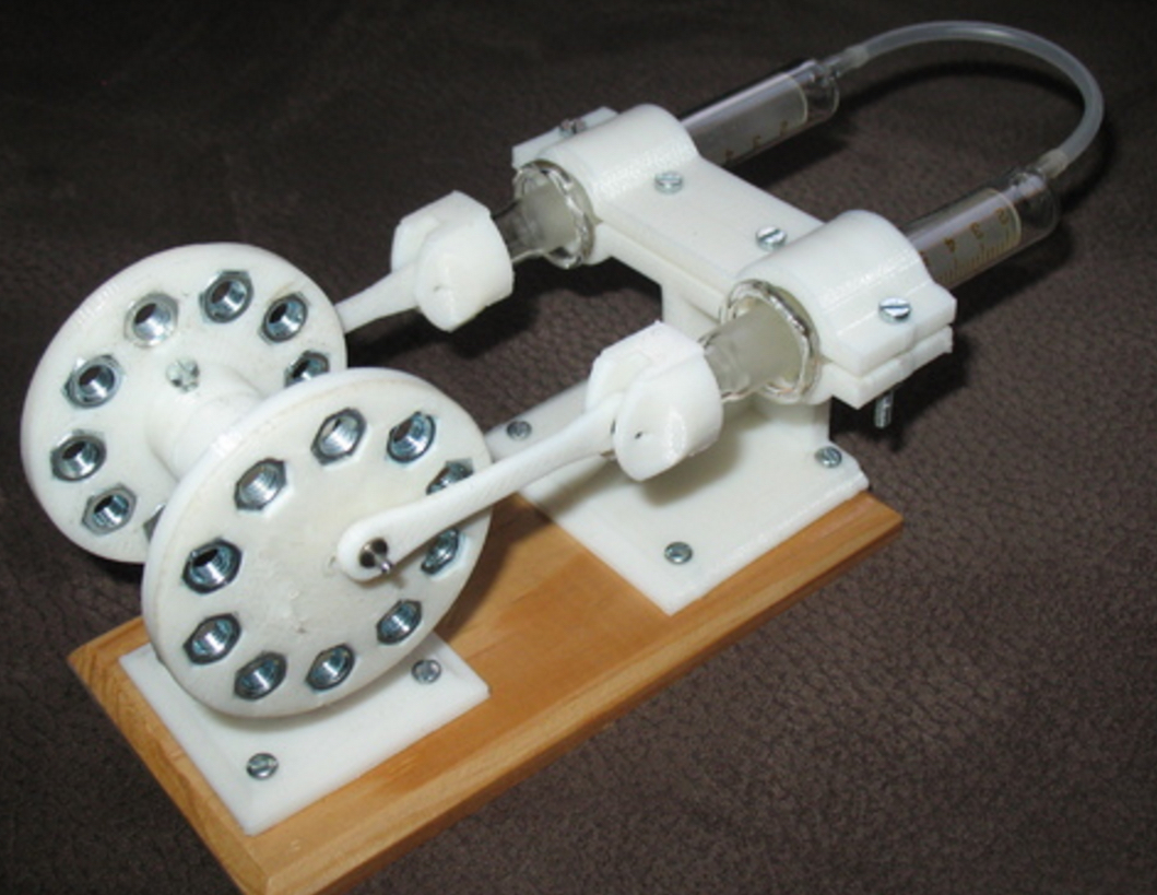 Alpha Stirling Engine 3D-Druckmodell