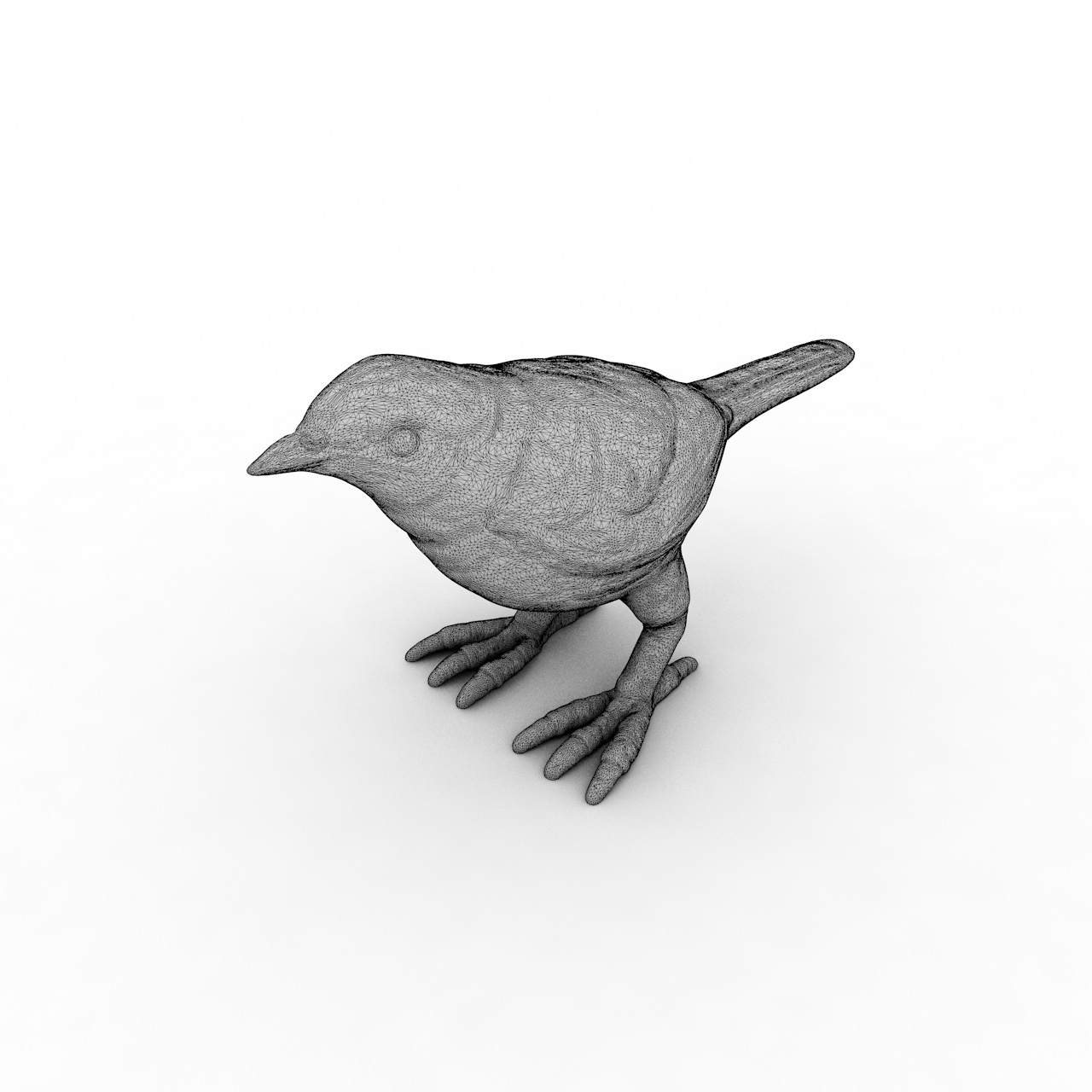Bird 3d printing model
