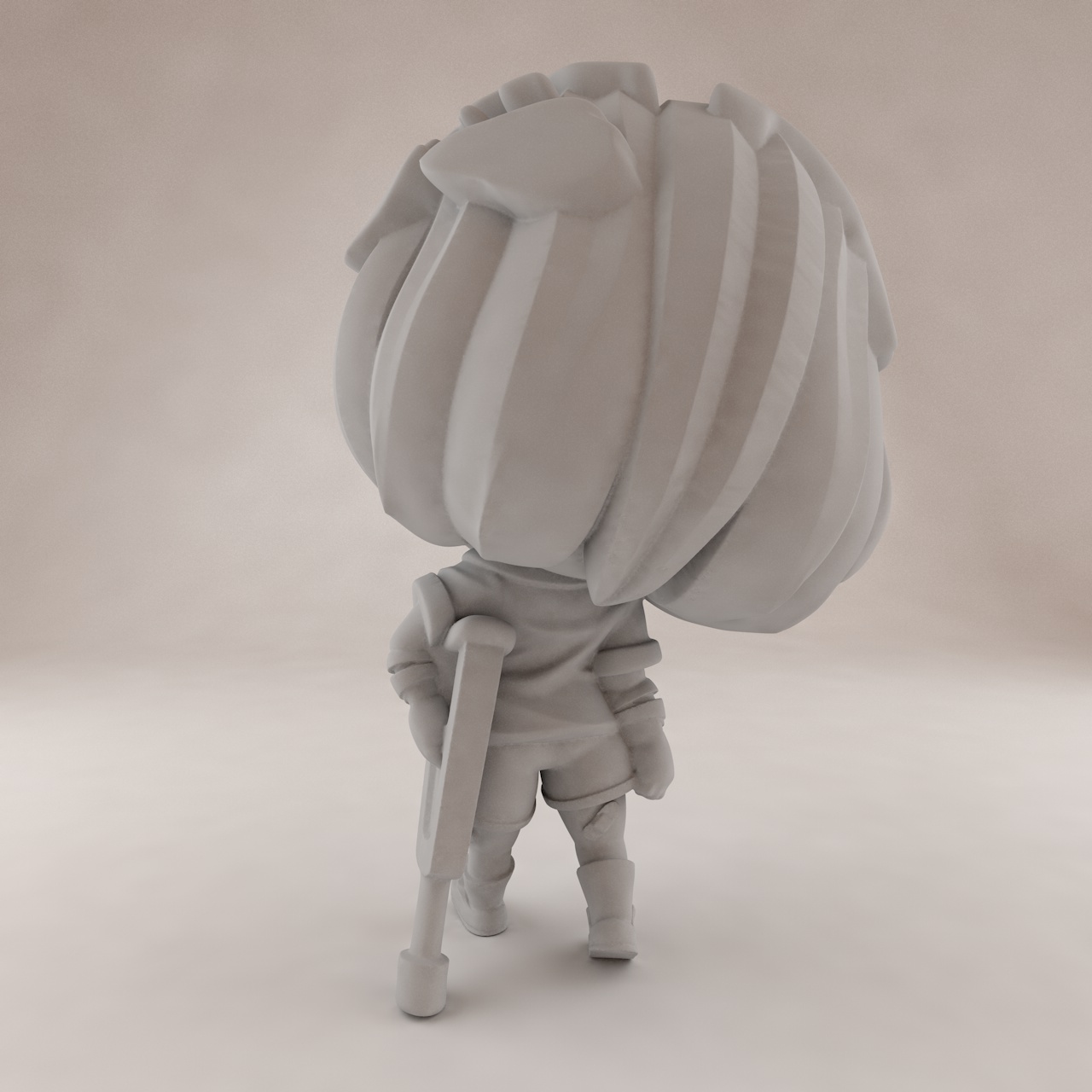 Earthchan Hurt 3D-utskriftsmodell
