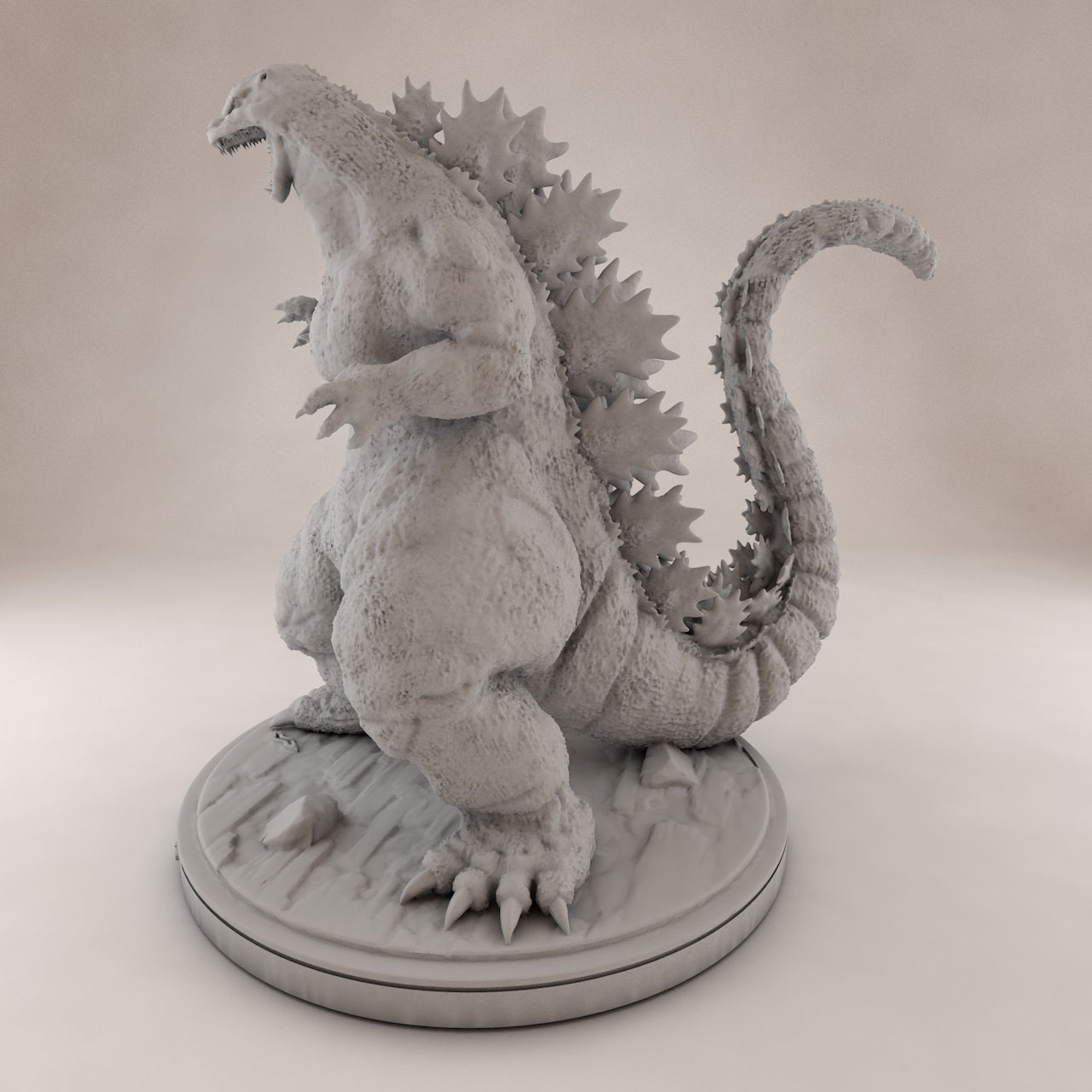 Godzilla Gojira 3d printing model