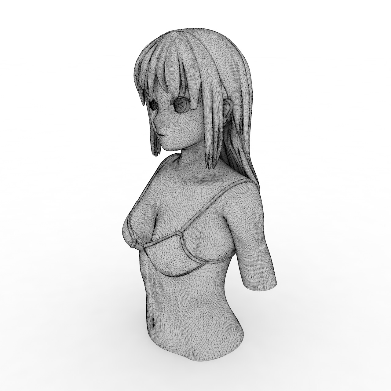 Hana Swimsuit 3d printing model