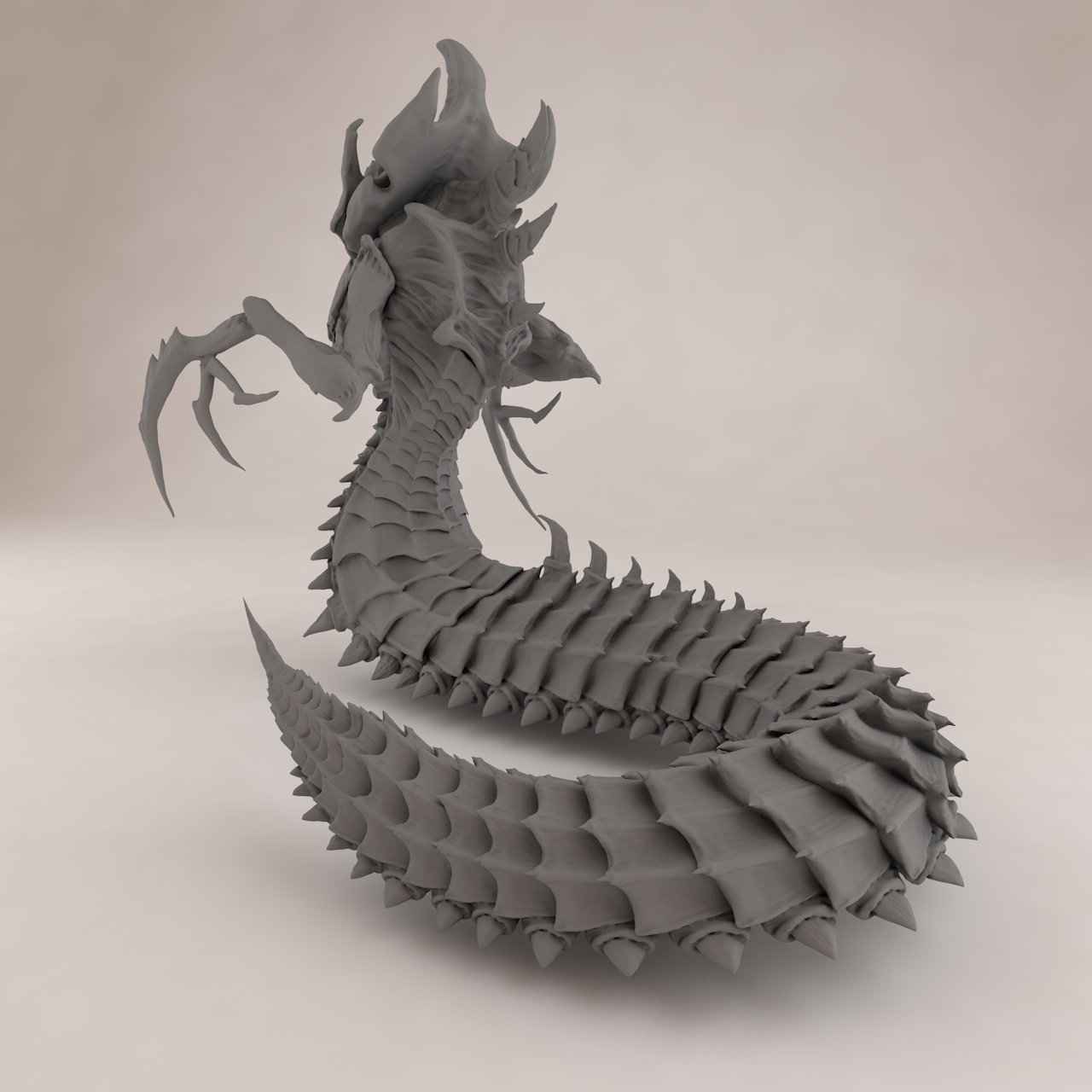 Hydralisk 3D-printmodel