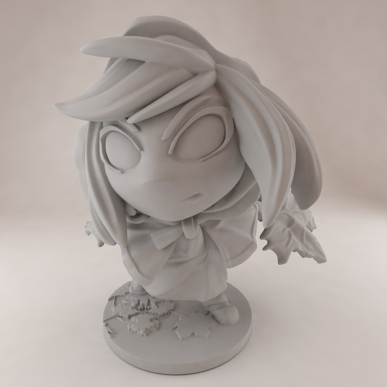 Momodora Leaf Priestess Kaho Figure 3d printing model