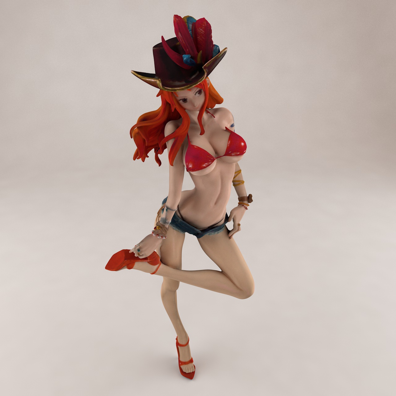 Nami One Piece modelo de impressão 3d