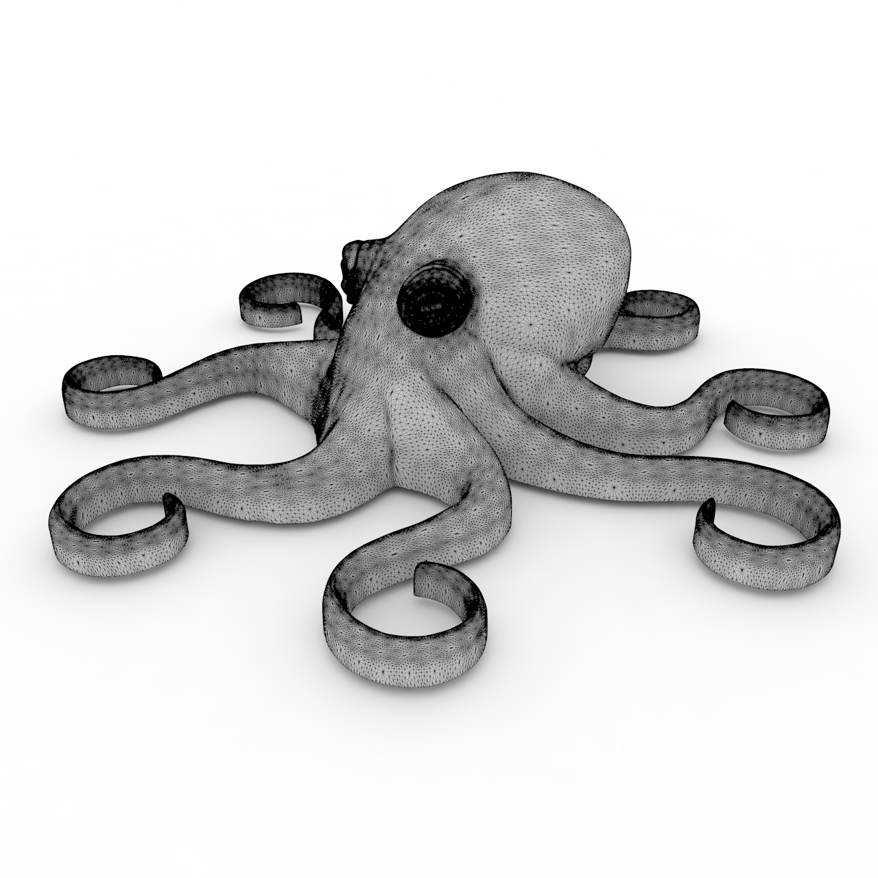 Octopus 3d printing model