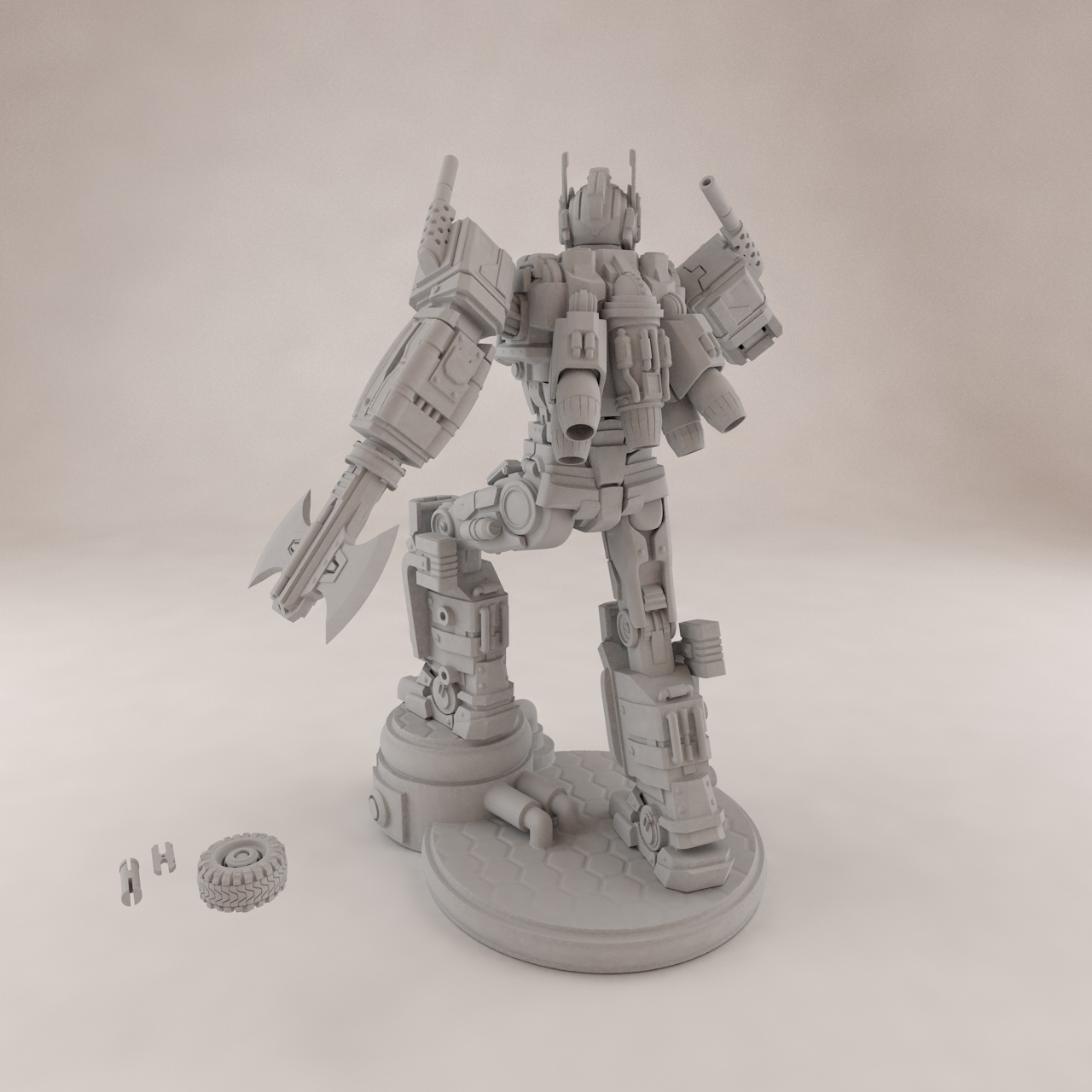 3D модел за печат Optimus Prime