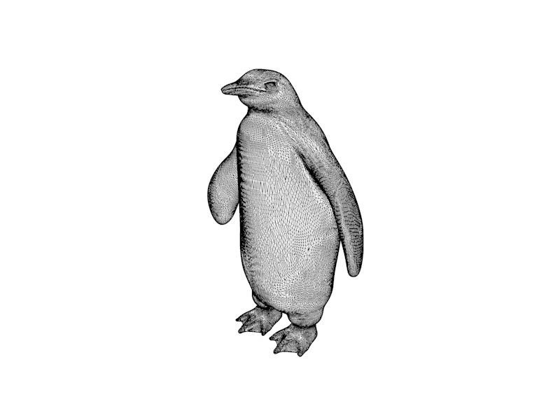Modelo de impresión 3D Penguin